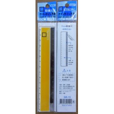 自強 SR-15鐵邊尺 黃色