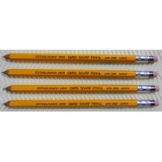 OHTO APS-280E 黃色木桿自動鉛筆-