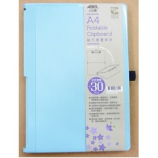 ABEL A4 隨行摺疊板夾 湖綠色